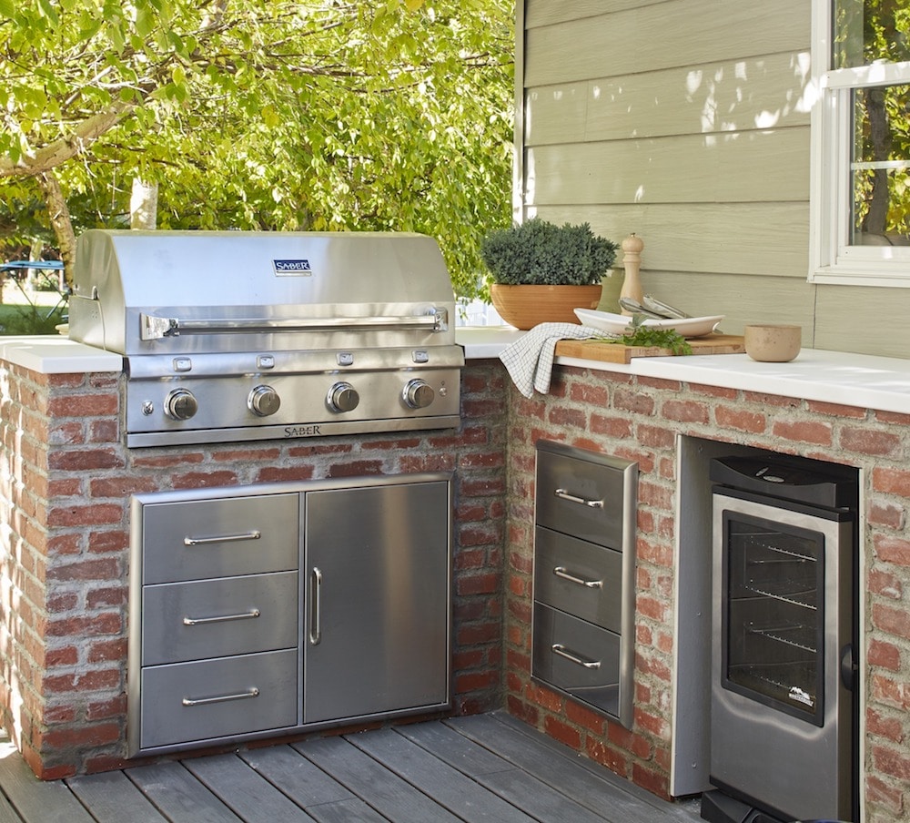 Home-Attatched Gas/Electric Grill